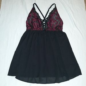 NWOT 🖤  Cacique Babydoll Set